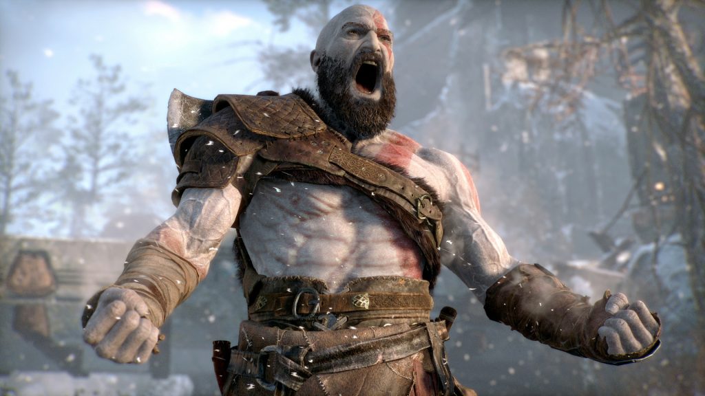 God of War [2018] Kratos shouting